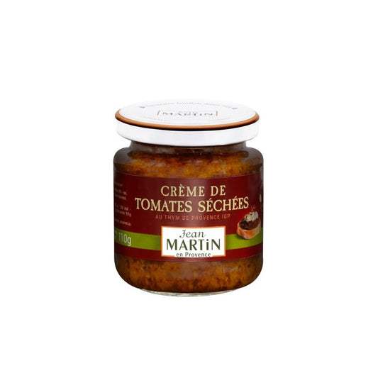 Crème de Tomates Séchées au Thym de Provence 110g par Jean Martin
